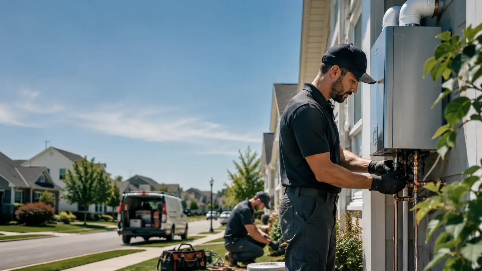 Tankless Water Heater Installation in Cisco, GA